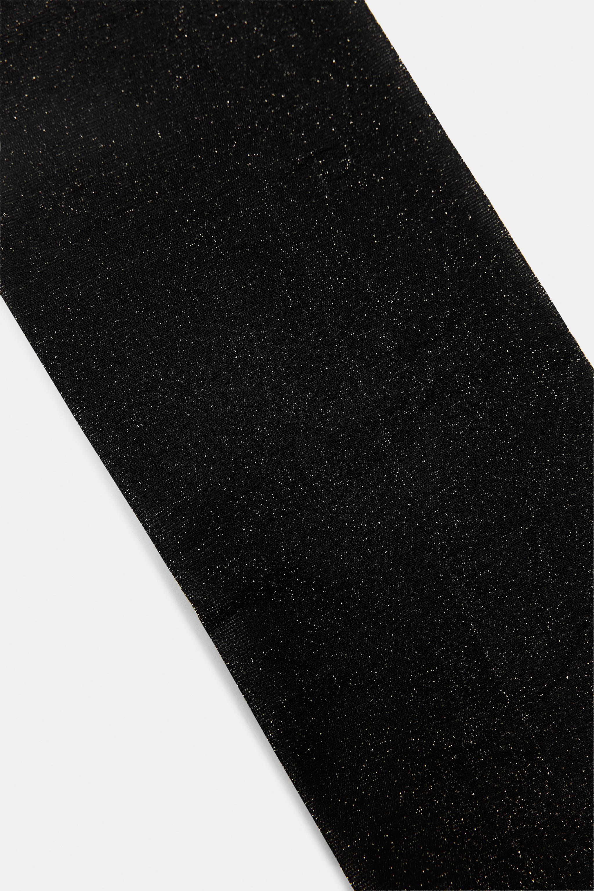 METALLIC THREAD TIGHTS